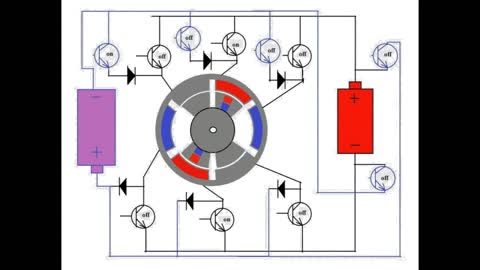 Asymmetric internal permanent magnet switched reluctance motor