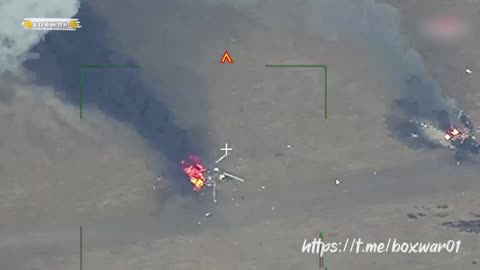 ‼️🇷🇺💥Footage of the destruction of UAF helicopters in the Kharkov region.