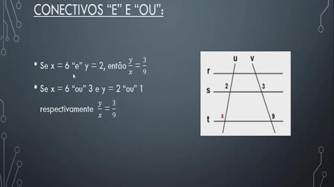 Lógica Matemática utilizando Teorema de Tales