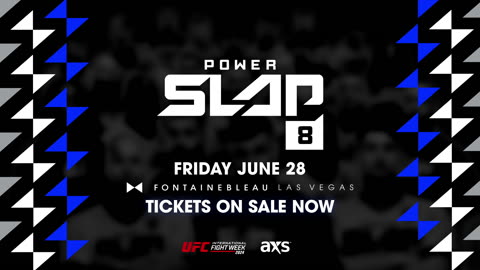 #PowerSlap8 is LIVE from the Fontainebleau Las Vegas June 28th 💥 Get your tickets NOW 🎟️