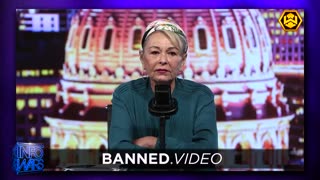 Roseanne Barr says, "I won't go silently into the night"