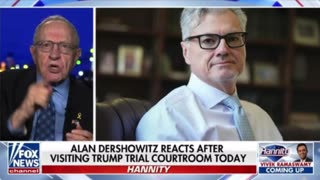 Alan Dershowitz reacts after visiting Trump trial and he can’t believe it- the judge went berserk