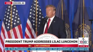 TRUMP: "All of us here today are on a mission to liberate our nation from a corrupt Washington swamp