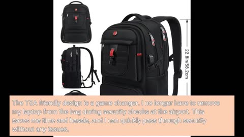 Buyer Reviews: Mogplof 18.4 Laptop Backpack Men Women, 55L Extra Large Laptops Backpack with US...