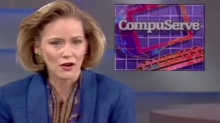 1995 - CompuServe gives custom email addresses to users