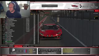 Ferrari 296 GT3 at Spa. 15 min race