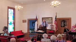 Vernon Chapel Sunday Service (Joshua Ch.1 1-8) led by Mr. Kenny 9/10/2023