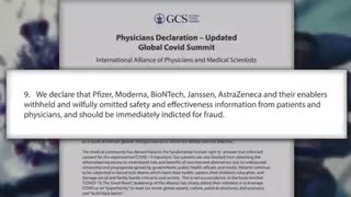 BREAKING NEWS: 17,000 Physicians and Scientists declare that Pfizer...