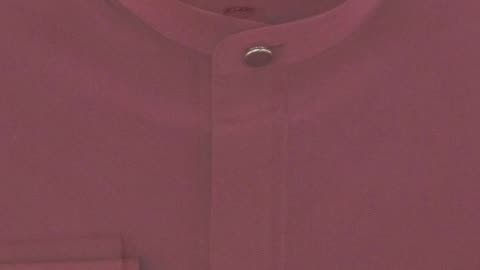 "Modern Edge: Banded Collar Shirt from La Mode Men's