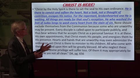 Communion Sermonette: The Great Slaver-Pastor Bill Hughes