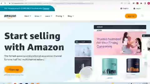 How to create Amazon seller account in Pakistan in Hindi language