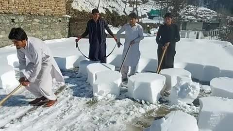 snow in pakistan