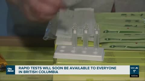 COVID rapid tests soon available at B.C. pharmacies