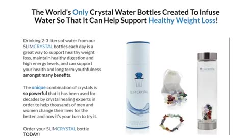 SlimCrystal Review 2023: Best Water Bottle for Weight Loss?