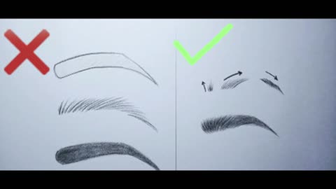 How to draw Realistic Eyebrows – Basic Mistakes and Step by Step Tutorial