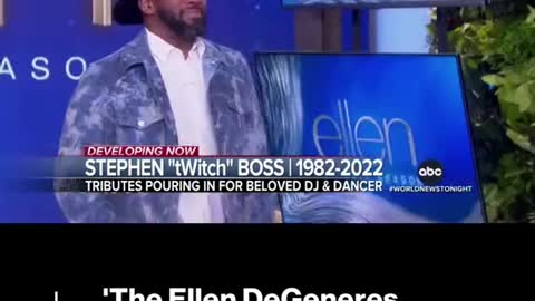 "The Ellen DeGeneres Show' DJ Stephen 'tWitch Boss dead at 40