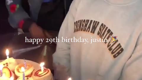 Hay Justin /aniversário