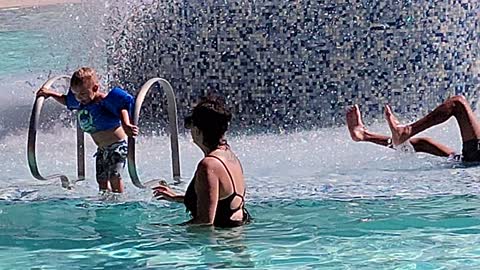 Thor at red rock casino pool