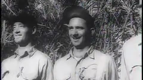 U.S. Marines on Guadalcanal Push Back Japanese Troops 1942