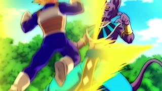 Prince Vegeta VS Beerus The God - LEAVE My Waifu BULMA Alone!!! I LOVE VEGETA RAGE!