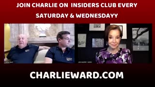 CHARLIE WARD & PAUL BROOKER WITH JAN HALPER- HAYES ON THE INSIDERS CLUB