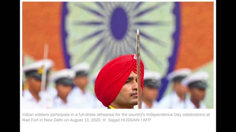 India prepares for Independence Day celebrations, recounts horrors of partition