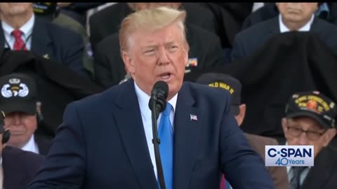 June 6th 2019 | POTUS 45+ Full Remarks | 75th Anniversary of D-Day