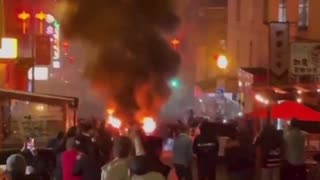 Crowd Sets Waymo Driverless Car Ablaze In Lawless San Francisco