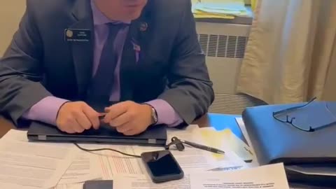 Hidden camera catches Democrat Colorado Representative Chad Clifford’s office