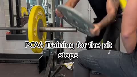 POV: Training for the pit stops