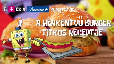 Adris Kitchen Herkentyű Burger Spongyabob