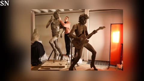 Rolling Stones' Mick Jagger and Keith Richards Honored with 'Glimmer Twins' Statues in Dartford Home