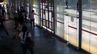 Atraco en estación de Transcaribe