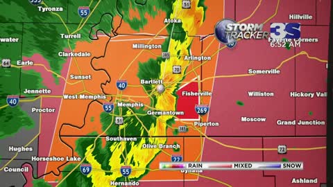 Todd Demers is tracking severe weather across the Mid South 10-21-19