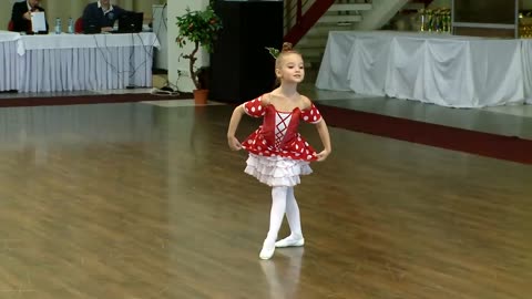 Anastasia. 6 years. Khachaturian / Variation from Chipollino Ballet