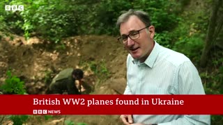 Ukraine finds British WW2 Hurricane planes outside Kyiv - BBC News