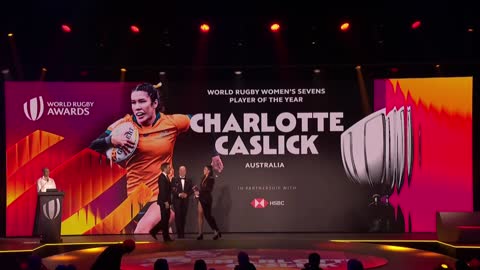 Charlie Caslick named Women’s Sevens Player of the Year in partnership with HSBC