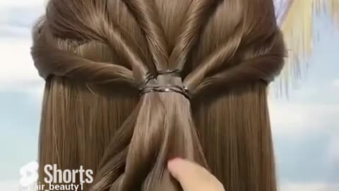 Easy hair tutorial💯💕 | bridal hairstyle ideas #braids #hair_beauty1