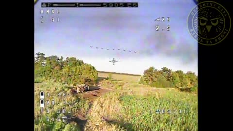 🎯 🚀 Ukrainian FPV Loitering Munitions Strike Russian BMP-2 in the Donbas | Real Combat Footage