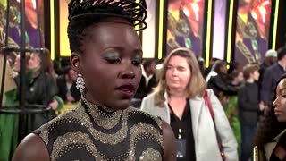 Stars attend 'Wakanda Forever' European premiere