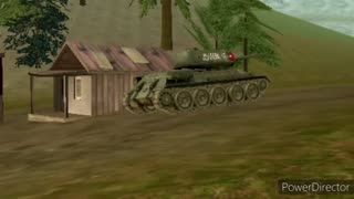 Among Us GTASA Tank T-34-85