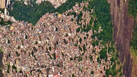 It's the second largest slum in the world! #Scenery #Tourism #shorts