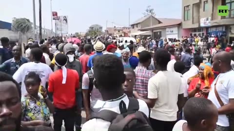 Demonstrators demand that the UN mission leave the DR Congo