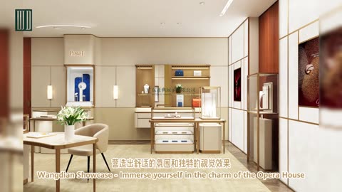 2023 The latest jewelry showroom design, do you like it?