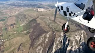 December 2022 flight over the beautiful hills of Transylvania