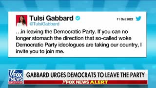 Tulsi Gabbard leaving the Democratic Party