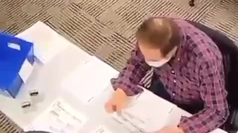 Number of Videos People Filling out Ballots-Fraud-Busted
