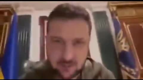 UKRAINE: DRUNK OR DRUGGED ZELENSKY IN HIS OFFICE 4/18. (VIDEO WAS QUICKLY REMOVED)