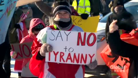 Canadian Truckers Say No to Tyranny