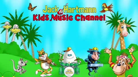 Animals in Action - Movement Song for Kids - Jack Hartmann
